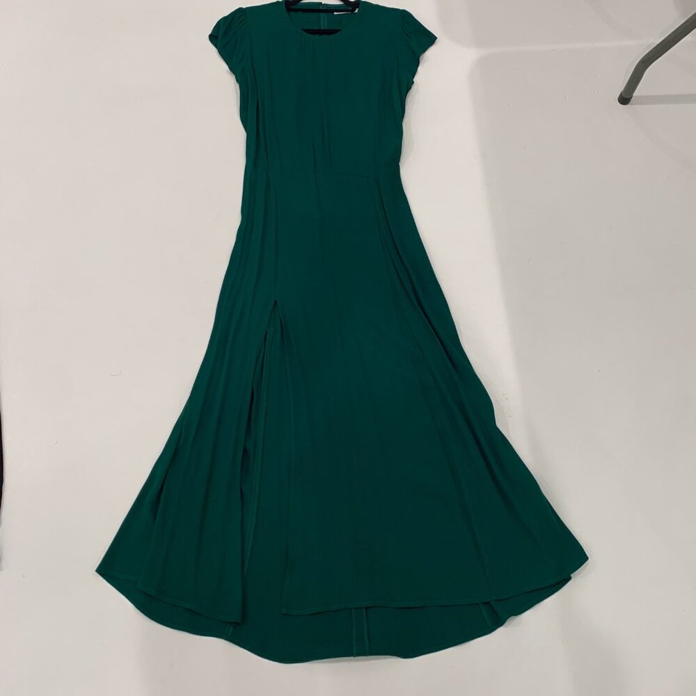 green reformation dress